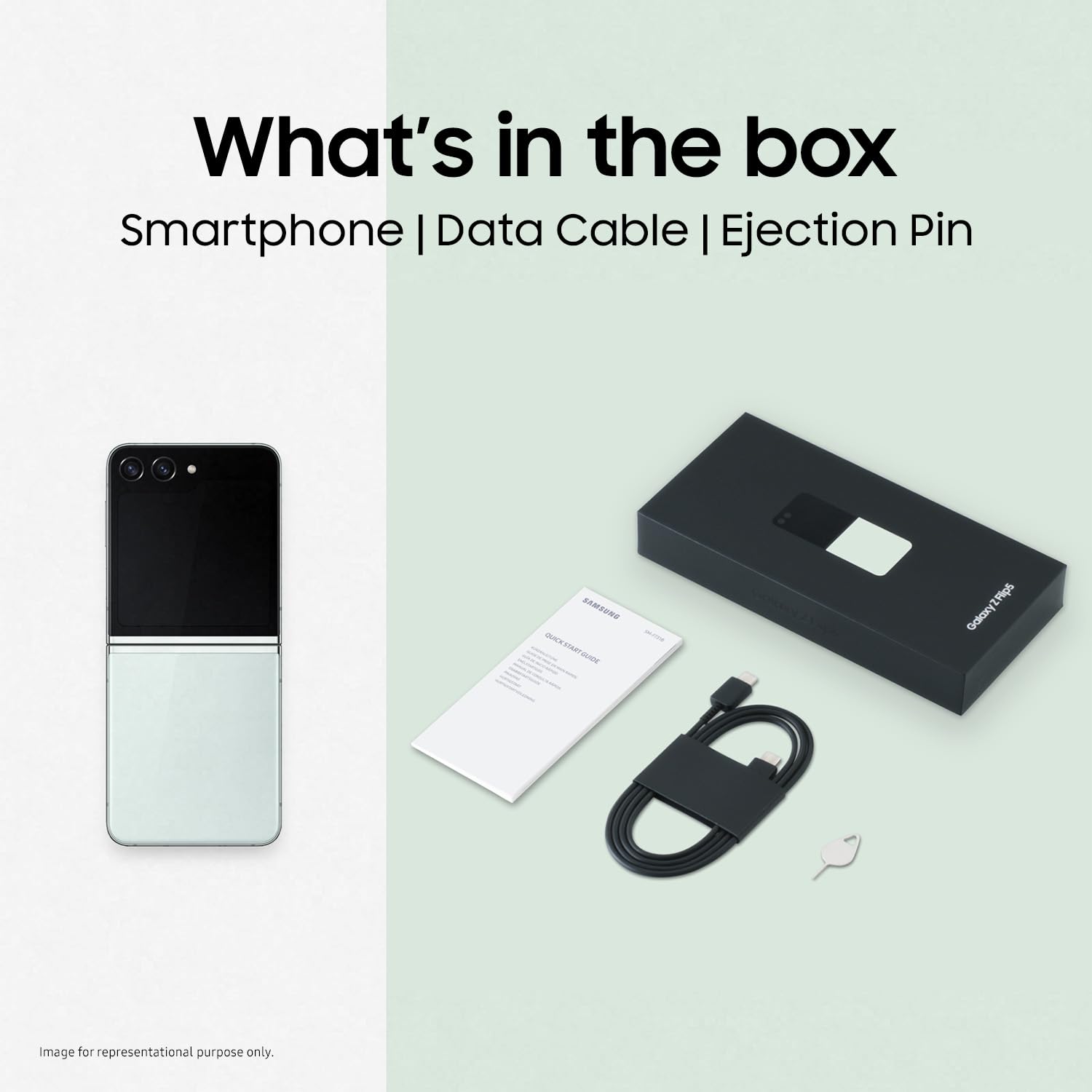 Samsung Galaxy Z Flip5 5G AI Smartphone (Graphite, 8GB RAM, 256GB Storage) - Certified Refurbished | Iconic Foldable Design | Powered by Galaxy AI - Image 6