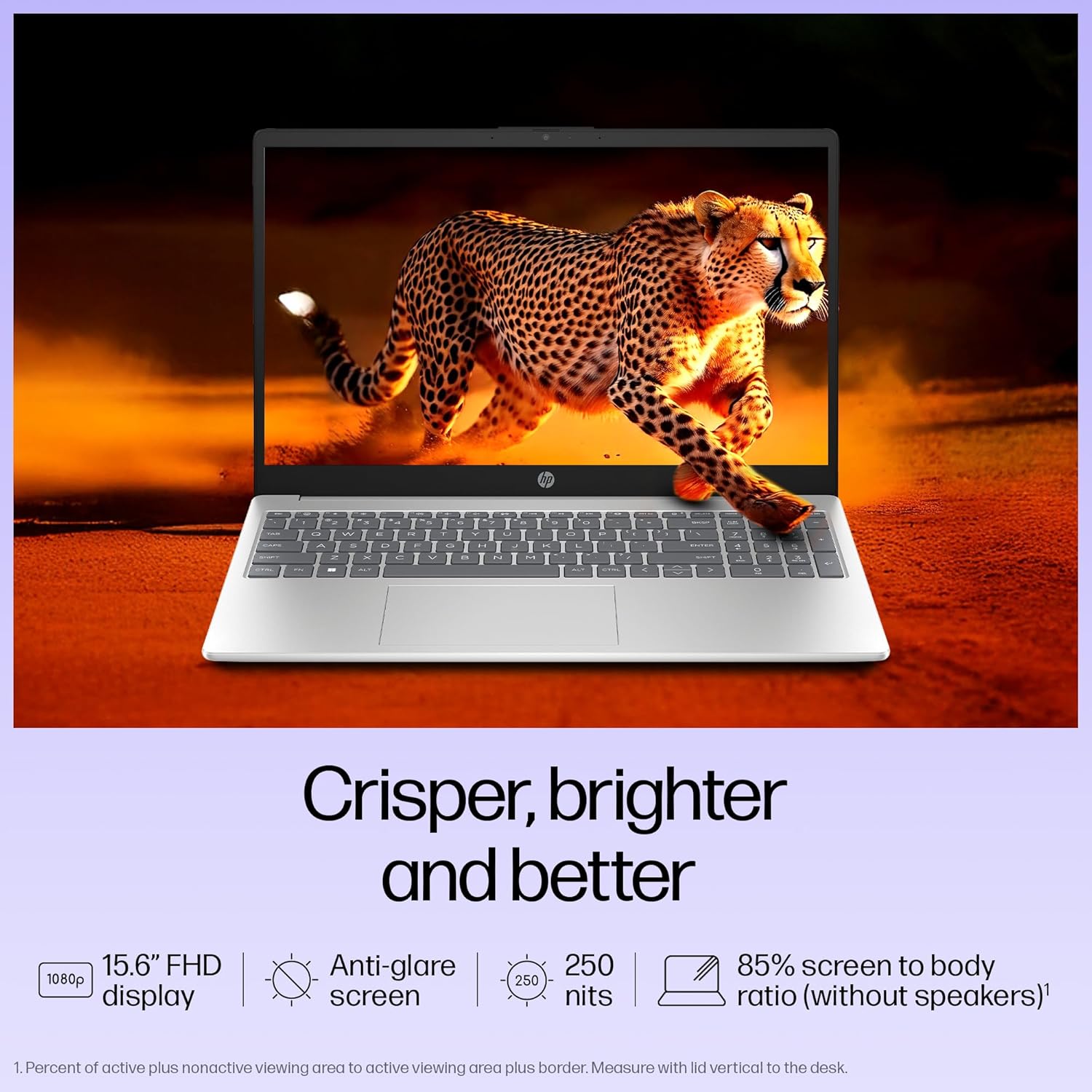 HP 15 Laptop: 13th Gen Intel Core i3-1315U, 12GB DDR4 RAM, 512GB SSD, 15.6-inch FHD Display (Silver) - Image 5